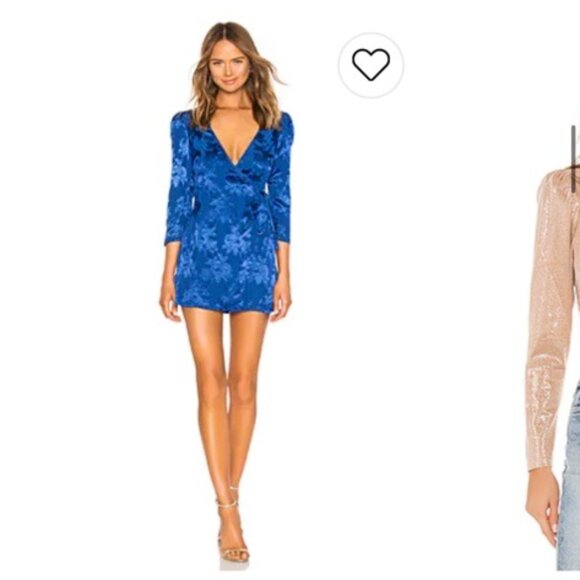 Revolve Dress! XXS (ties around waist so can likely fit S, XS) - Picture 1 of 3
